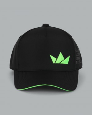 Accesorios Jnco Crown Logo Cap Verde | ZHPG0095