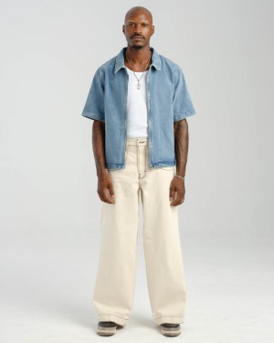 Jeans Jnco 101 Twin Cannon Hombre Beige | AJPB9840