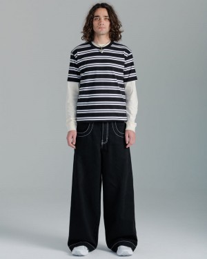 Jeans Jnco 101 Twin Cannon Hombre Negras | CPOK8839