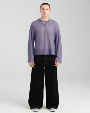 Jeans Jnco 1101 Crown Cannon Hombre Negras | FQZG7720