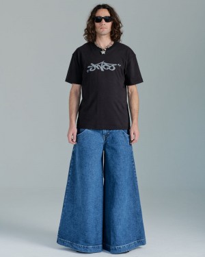 Jeans Jnco Convict Hombre Gris Oscuro | VXOD4121