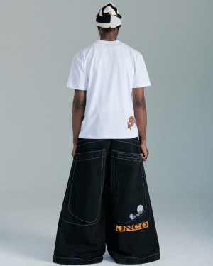 Jeans Jnco Convict Hombre Negras | XURK6881