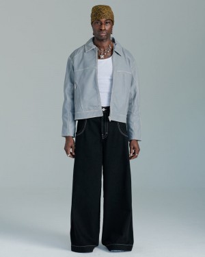 Jeans Jnco Fat Boy Hombre Negras | WXPQ6778