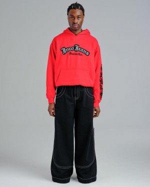 Jeans Jnco Kangaroo Hombre Negras | KNSD6656
