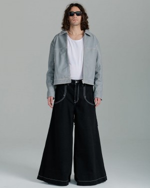 Jeans Jnco Mugshot Hombre Negras | AEJI0835