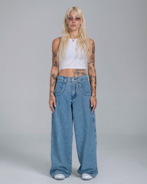 Jeans Jnco W101 Twin Cannon Mujer Antique | OOFB0783