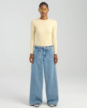 Jeans Jnco W1101 Crown Cannon Mujer Antique | EOWX5932