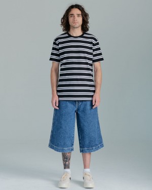 Short Jnco Wide Load Shorts Hombre Gris Oscuro | HCIP4993