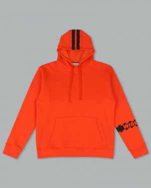 Sudadera con Capucha Jnco Wide Load Hoodie Hombre Naranjas | DJDI3112